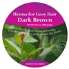 Sample Ancient Sunrise Henna for Gray hair Dark Brown Kit