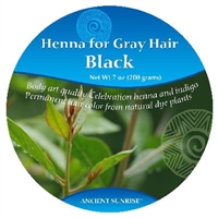 Sample Ancient Sunrise Henna for Gray Hair Black Kit