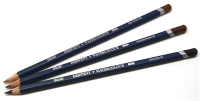 Aquarellable Colored Pencils - Browns